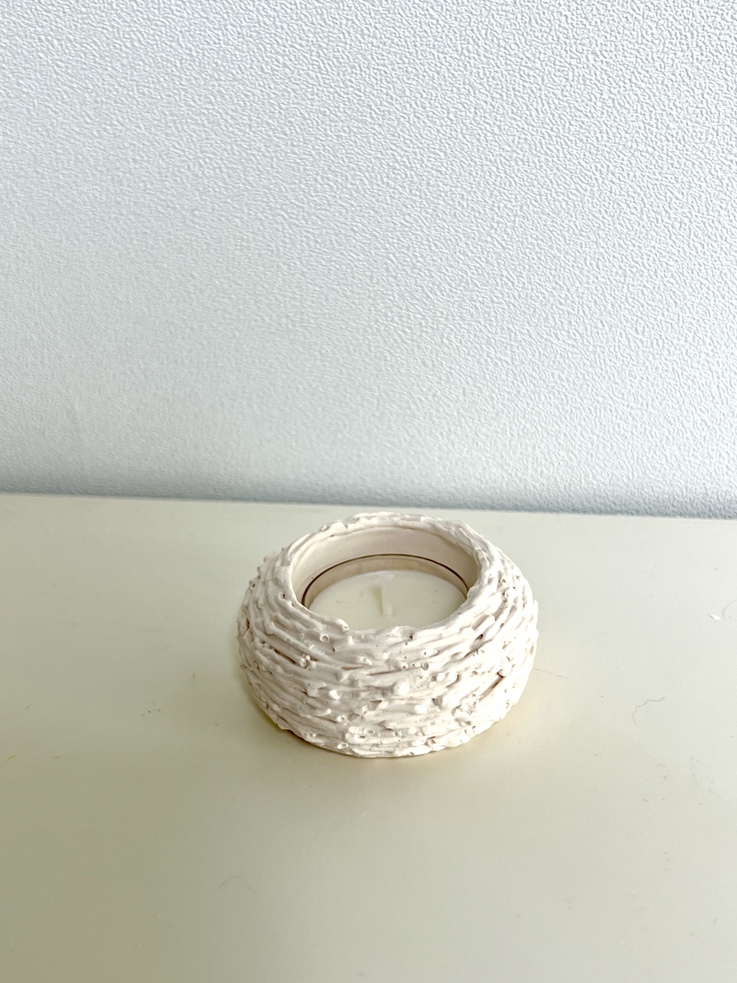 [무료 선물 포장] 둥지 티라이트 홀더 썸네일 2